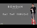 Download Lagu KAU TAK SENDIRI - BONDAN PRAKOSO || LIRIK LAGU