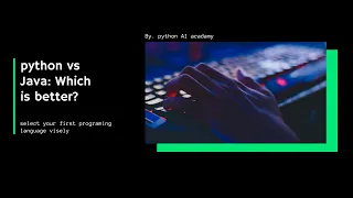 Python vs Java Which Programming Language is Right for Your Project