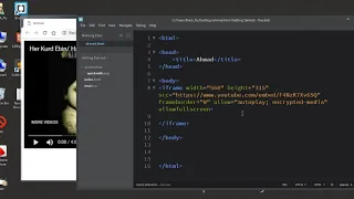 HTML Tutorials for Beginners 8 - HTML-iframe