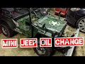 125CC MINI JEEP OIL CHANGE