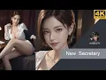Download Lagu [ New  Secretary ] AI GIRL ART LOOKBOOK,AI GIRLS,[4K]