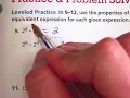 1 6 Properties of Integer Exponents