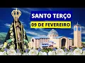 Lagu Santo Terço de Hoje - 09/02/2026 | Mistérios Gozosos | Segunda-feira