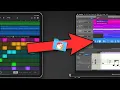 your GarageBand project from to Mac