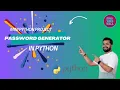 Mini Python Project Password Generator Step-by-Step Guide