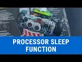 Processor Sleep Function - Asuro Line Following Robot