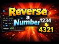 Reverse a Number in Java Easy Logic Explained