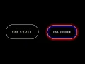 Neon button animation effect on hover HTML and CSS
