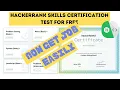 HackerRank Skills Certification Test For Free Now Become HackerRank Verified Developer And Get Job