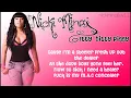 Nicki Minaj - Itty Bitty Piggy (Lyrics on Screen)