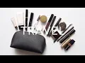 Travel Makeup Bag Minimal Packing for Months Overseas