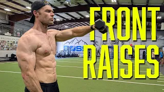 How to Perform Alternating Dumbbell Front Raises | Anterior Deltoid Exercise Tutorial