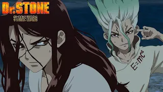 Dr STONE Season 2 Episode 10 - Senku and Tsukasa Take on Hyoga