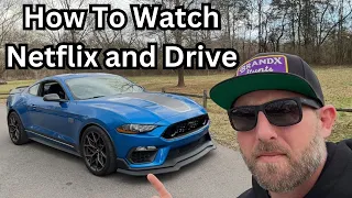 Binize CarPlay AI Box Review Netflix While Driving