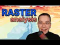 Raster Analysis in GIS Terrain Satellite Data Beginner-Friendly