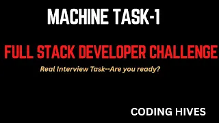Full Stack Machine Task 1 Build a Notes Taking App Frontend Backend Django React Coding Hives