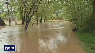 Flooding reported in Morganton