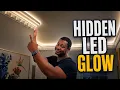 How to Install Crown Molding With LED Lights Easy Indirect Lighting