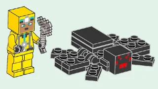 LEGO Instructions | Minecraft | 662410 | Cave Explorer with Spider | Magazine Gift