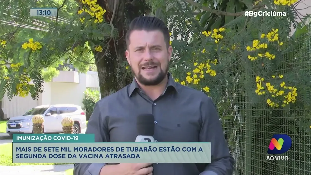 Mais de sete mil moradores de Tubarão estão com a imunização contra a covid-19 atrasada