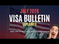 July 2026 visa bulletin explained