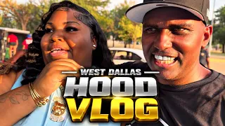 Anthony Dewberry brings us to “The Park” West Dallas (Hood Vlog)