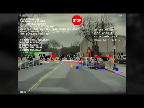 This Is What Teslau0027s Autopilot Sees On The Road