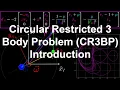 Circular Restricted 3 Body Problem CR3BP Introduction Orbital Mechanics with Python 52