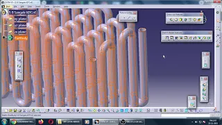 CATIA V5 TRAINING PART DESIGN RECTANGULAR PATTERN COPPER TUBING