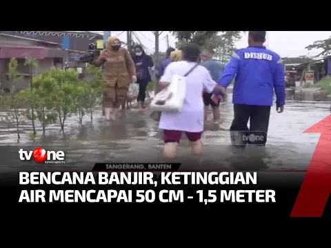 3.600 Jiwa Terkena Dampak Bencana Banjir di Tangerang