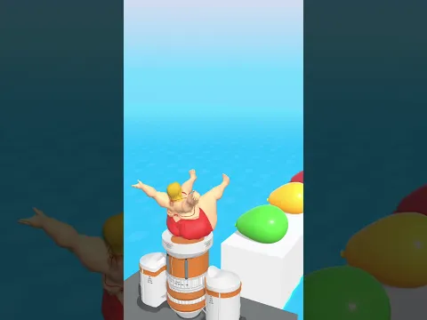Squeezy Girl Fun Reverse Jumping Gameplay #shorts #squeeze #usarmy #40