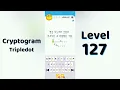 Cryptogram Tripledo Level 127 Solutions Logic Puzzle Game Mini Boss
