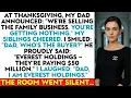 Download Lagu At Thanksgiving, My Dad Announced: \