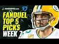 FanDuel NFL DFS Top-5 Picks Week 7 Daily Fantasy Fantasy Football Optimal Lineups