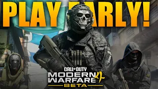 All Modern Warfare 4 Beta Details! (When & How To Play Early)