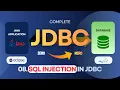 08 SQL Injection in JDBC Problem with Statement Step-by-Step Java Database Connectivity JDBC