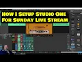 Lagu How I Setup Presonus Studio One DAW for Live Streaming, Guitar, Amplitube etc...
