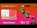 Java LeetCode 16 - 3Sum Closest Problem O N 2 Complexity Explained With 2Sum Problem