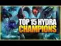 OWN THE HYDRA The Top 15 Best Champions For Hydra Clan Boss In Raid Shadow Legends