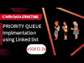 what is priority queue in c priority queue implementation using array and linked list