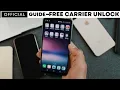 Step by step guide to using the AT T device unlock app