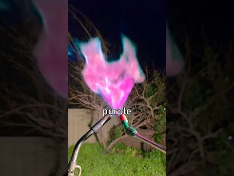 I Made Purple Fire