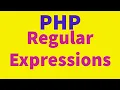 Regular Expression in PHP