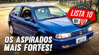 10 CARROS ASPIRADOS SUPER FORTES!? Será que vale a pena ainda?