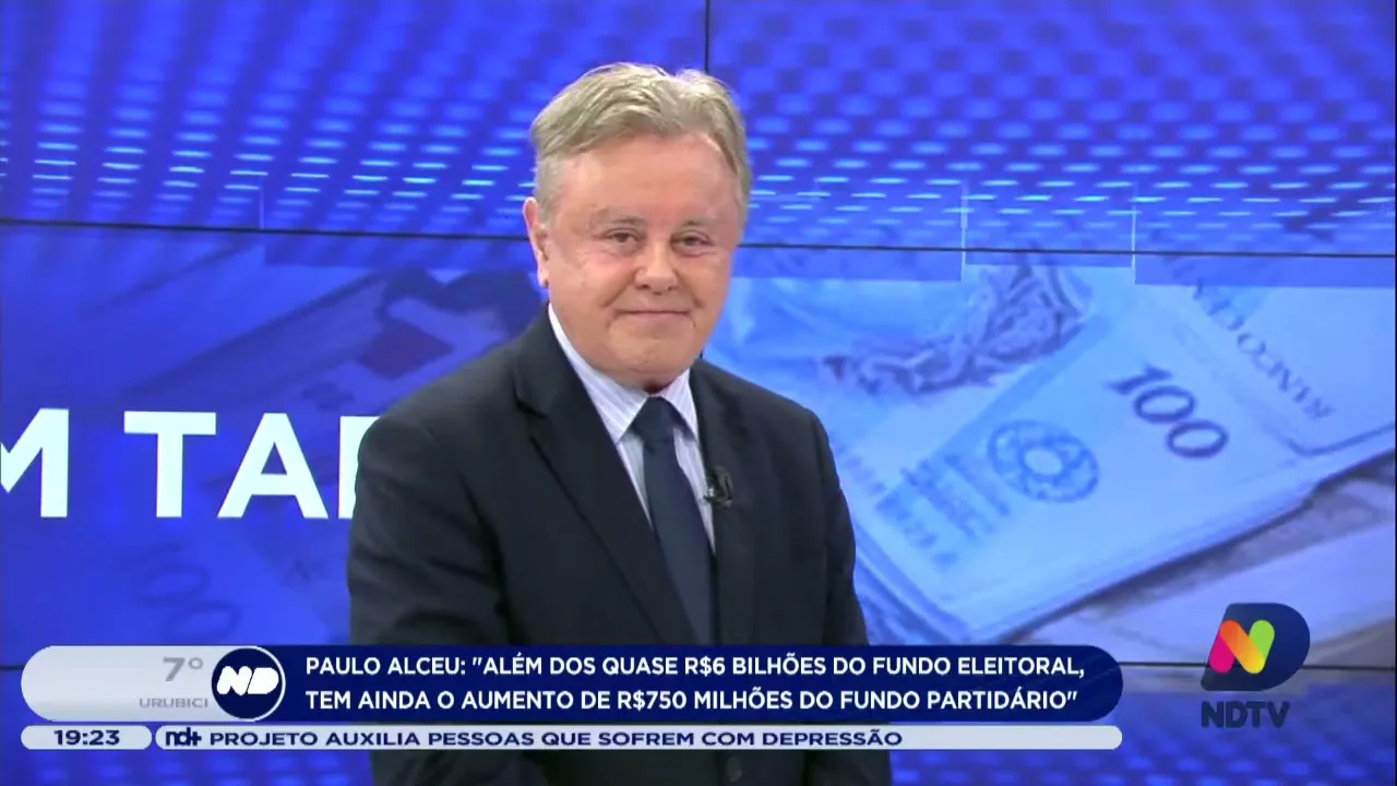 Paulo Alceu:“Além dos quase R$6 bilhões do fundo eleitoral, ainda tem o aumento do fundo partidário”