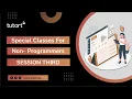 Special Python Classes for Non - Programmers Python for Data Science Tutort Academy