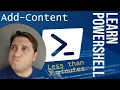 PowerShell Add-Content