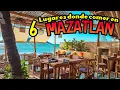 6 places to eat on the beach Mazatlan