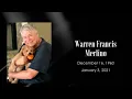 Warren Merlino Memorial