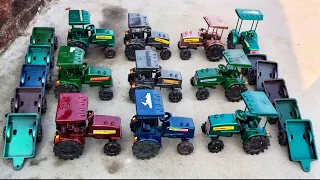 Mini Swaraj 744 fe Tractor Sonalika Rx | Hindustan 60 di tractor | John Deere Tractor Unboxing Video